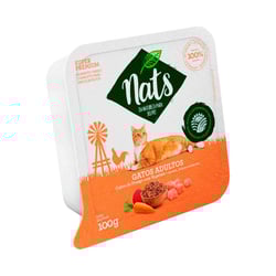 Ração Úmida Nats Frango Para Gatos Adultos - 100G