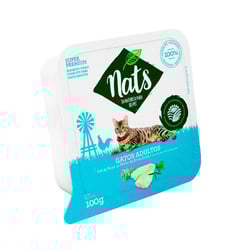 Ração Úmida Nats Gatos Adultos Peixe E Ervas Finas - 100G