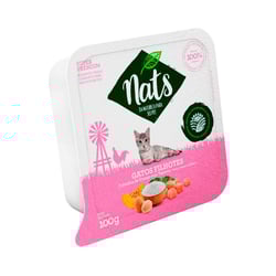 Ração Úmida Nats Gatos Filhotes Frango - 100G