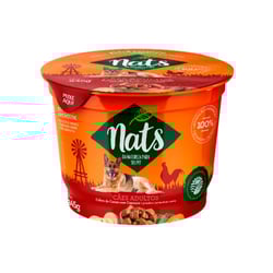 Ração Úmida Nats Para Cães Adultos Sabor Carne Ao Molho - 245G