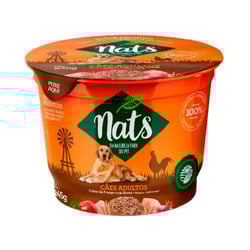 Ração Úmida Nats Para Cães Adultos Sabor Frango - 245G