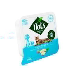 Ração Úmida Nats Sabor Peixe Ao Molho Para Gatos Adultos - 100G