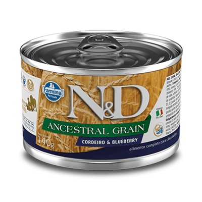 Ração Úmida N&D Ancestral Cordeiro Para Cães - 140G
