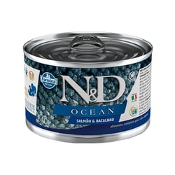 Ração Úmida N&D Ocean Salmão E Bacalhau Para Cães Adultos - 140G