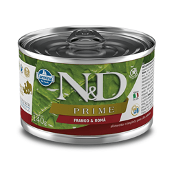 Ração Úmida N&D Prime Frango E Romã Para Cães Adultos - 140G