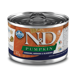 Ração Úmida N&D Pumpkin Cordeiro E Blueberry Para Cães Adultos - 140G