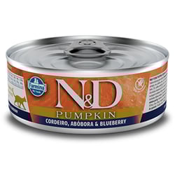 Ração Úmida N&D Pumpkin Cordeiro Para Gatos - 80G