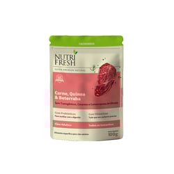Ração Úmida Nutrifresh Sabor Carne Para Cães Adultos - 100G, 1 Unidade