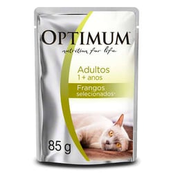 Ração Úmida Optimum Cat Frango - 85G