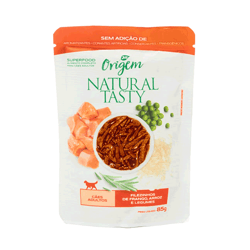 Ração Úmida Origem Natural Tasty Frango, Arroz E Legumes Para Cães Adultos - 85G
