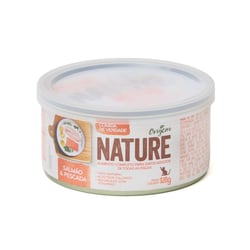 Ração Úmida Origem Nature Gatos Salmão E Pescada 120G
