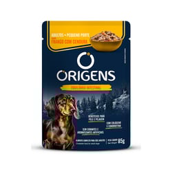 Ração Úmida Origens Frango Com Cenoura Para Cães Adultos De Porte Pequeno - 85G
