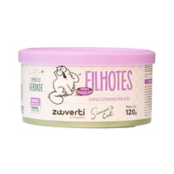 Ração Úmida Papapets Para Gatos Filhotes - 1 Lata 120G