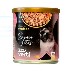 Ração Úmida Papapets Para Gatos - Lata 300G