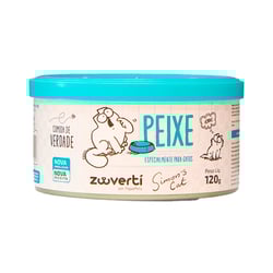 Ração Úmida Papapets Simon Cat Peixe Para Gatos - Lata 120G