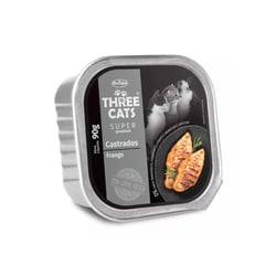 Ração Úmida Patê Three Cats Special - 1 Unidade 90G