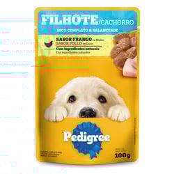 Ração Úmida Pedigree Cães Filhotes Frango Ao Molho - 1 Unidade