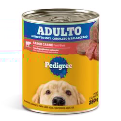 Ração Úmida Pedigree Patê De Carne Para Cães Adultos - 280G