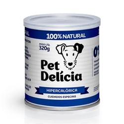 Ração Úmida Pet Delícia Hipercalórica Para Cães Adultos - 320G