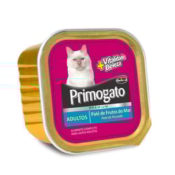 Ração Úmida Primogato Premium Patê Frutos Do Mar 150G - 1 Unidade