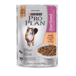 Ração Úmida Pro Plan Gatos Sterilized Frango Ao Molho - 1 Unidade