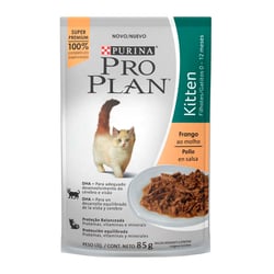 Ração Úmida Pro Plan Kitten Frango Para Gatos Filhotes - 85G