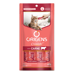 Ração Úmida Pure Creminho Origens Carne Para Gatos - 60G