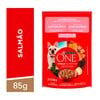 Ração Úmida Purina One Para Cães Adultos E Filhotes Sabor Salmão - 85G