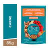 Ração Úmida Purina One Sabor Carne 85G Para Gatos Adultos E Filhotes