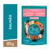 Ração Úmida Purina One Salmão Para Gatos Adultos E Filhotes - 85G