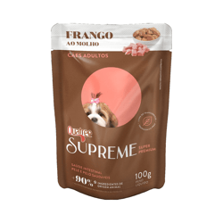 Ração Úmida Quatree Supreme Adulto Sabor Frango Para Cães - 1 Sachê 100G