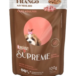 Ração Úmida Quatree Supreme Para Cães Adultos Sabor Frango - 100G