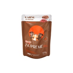 Ração Úmida Quatree Supreme Sabor Carne Para Cães Adultos - 100G