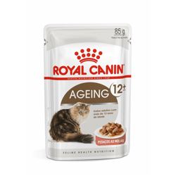 Ração Úmida Royal Canin Ageing 12+ Para Gatos Adultos Acima De 12 Anos - 85G