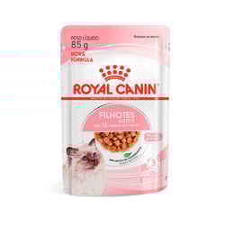 Ração Úmida Royal Canin Kitten Para Gatos Filhotes Até 12 Meses - 85G