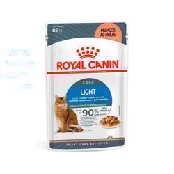 Ração Úmida Royal Canin Light Para Gatos Adultos 85G - 1 Sachê