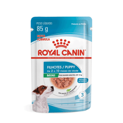 Ração Úmida Royal Canin Mini Puppy Para Cães Filhotes - 85G