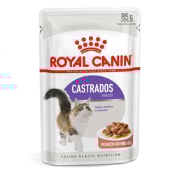Ração Úmida Royal Canin Sterilised Para Gatos Adultos - 85G
