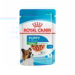 Ração Úmida Royal Canin X-Small Puppy Para Cães Filhotes De Porte Miniatura - 85G - 1 Unidade