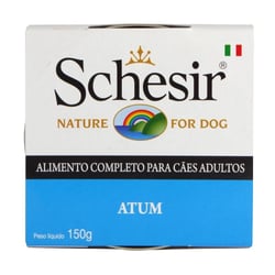 Ração Úmida Schesir Patê De Atum Para Cães - 150G