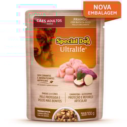 Ração Úmida Special Dog Ultralife Para Cães Adultos Sabor Frango - 100G