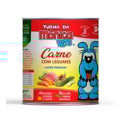 Ração Úmida Turma Da Mônica Carne Com Legumes Para Cães - 280G