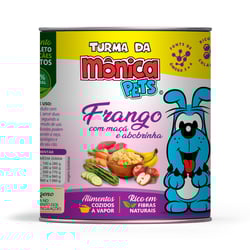 Ração Úmida Turma Da Mônica Pets Para Cães Sabor Frango Com Maçã E Abobrinha - 280G