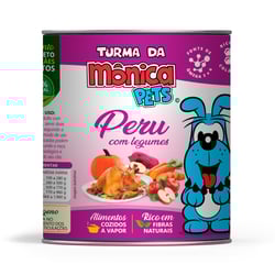 Ração Úmida Turma Da Mônica Pets Sabor Peru Com Legumes Para Cães - 280G