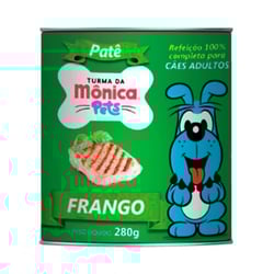 Ração Úmida Turma Da Mônica Sabor Frango Para Cães Adultos - 280G