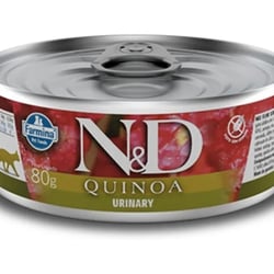 Ração Úmida Urinária N&D Quinoa Para Gatos Adultos - 80G