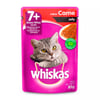 Ração Úmida Whiskas Carne Jelly Para Gatos Sênior 7+ Anos - 85G