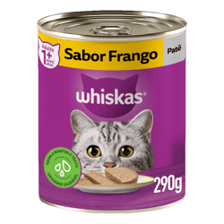 Ração Úmida Whiskas Frango Para Gatos Adultos - 290G