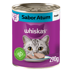 Ração Úmida Whiskas Patê De Atum Para Gatos Adultos - 290G