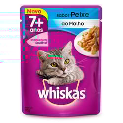 Ração Úmida Whiskas Sênior Peixe - 85G